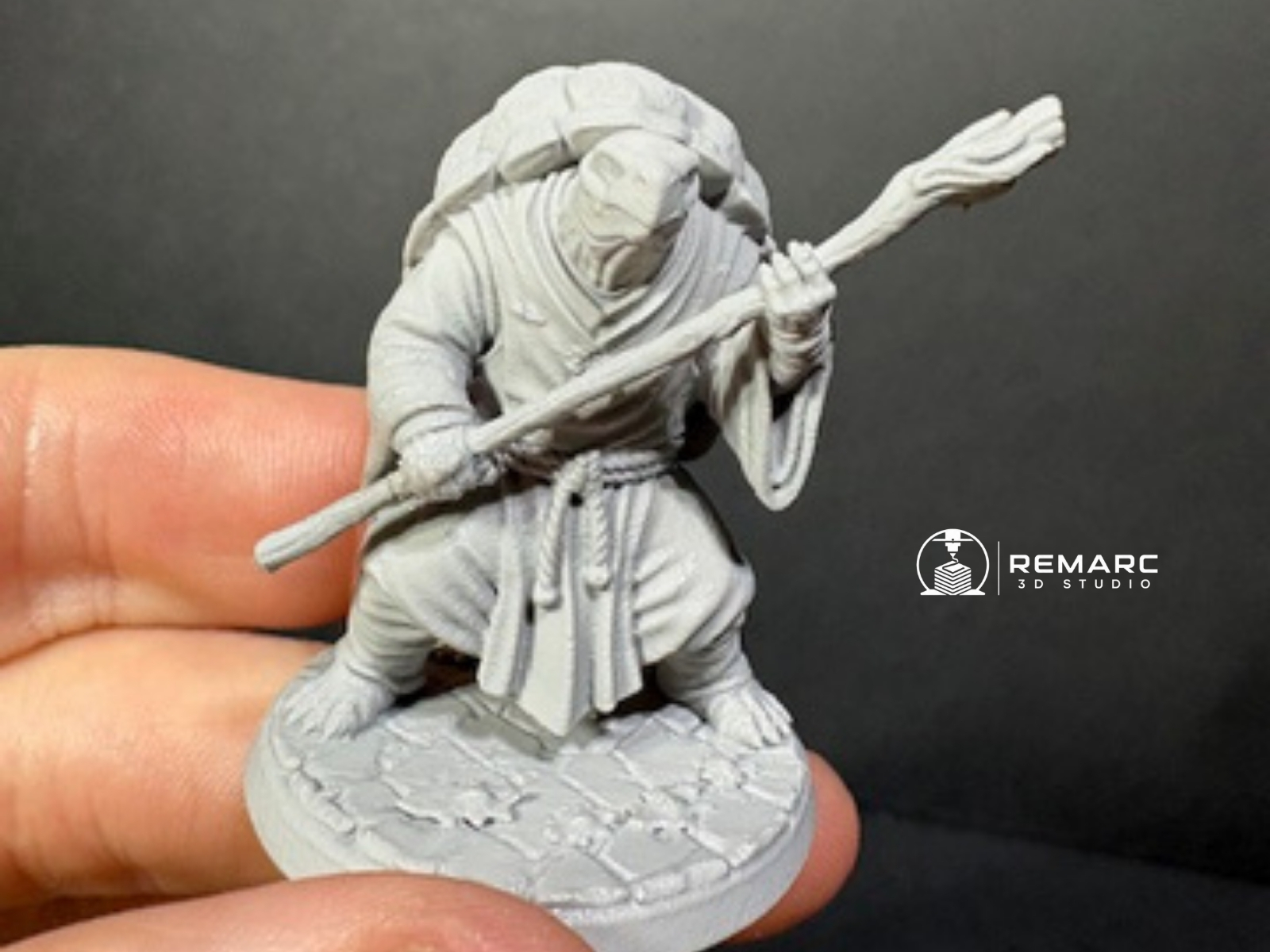 Turtle Monk Warrior – 50mm