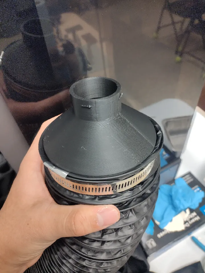 Anycubic Photon Mono M7 Max Locking Exhaust Port Adapter by Josh Z