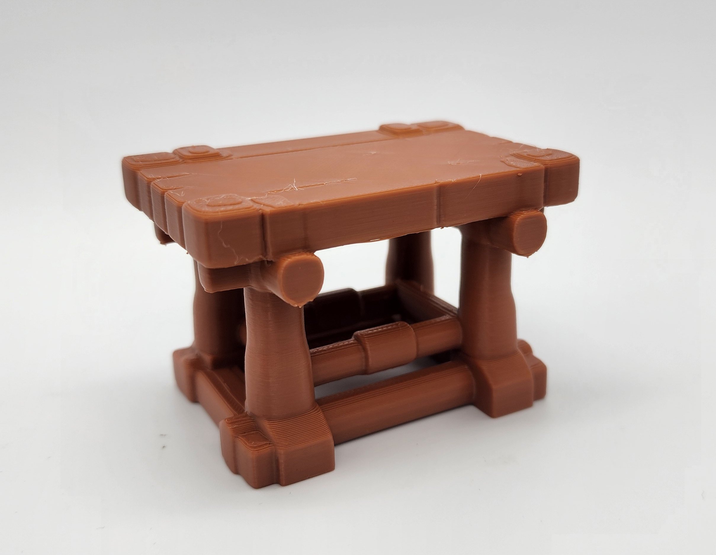 Sturdy Wooden Table Miniature