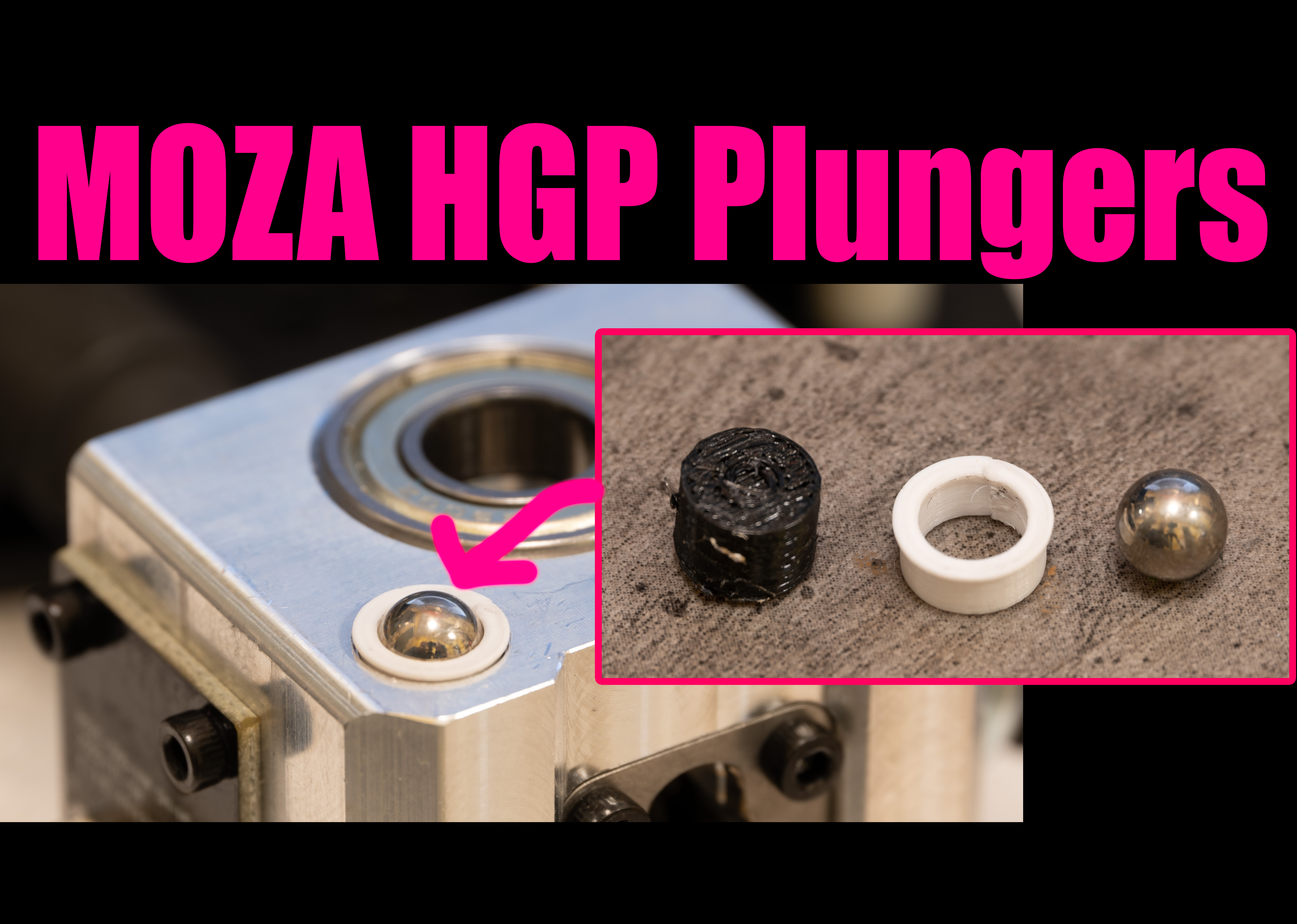 MOZA HGP Shifter Plunger Elastomer