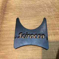 VW Scirocco 3 cupholder