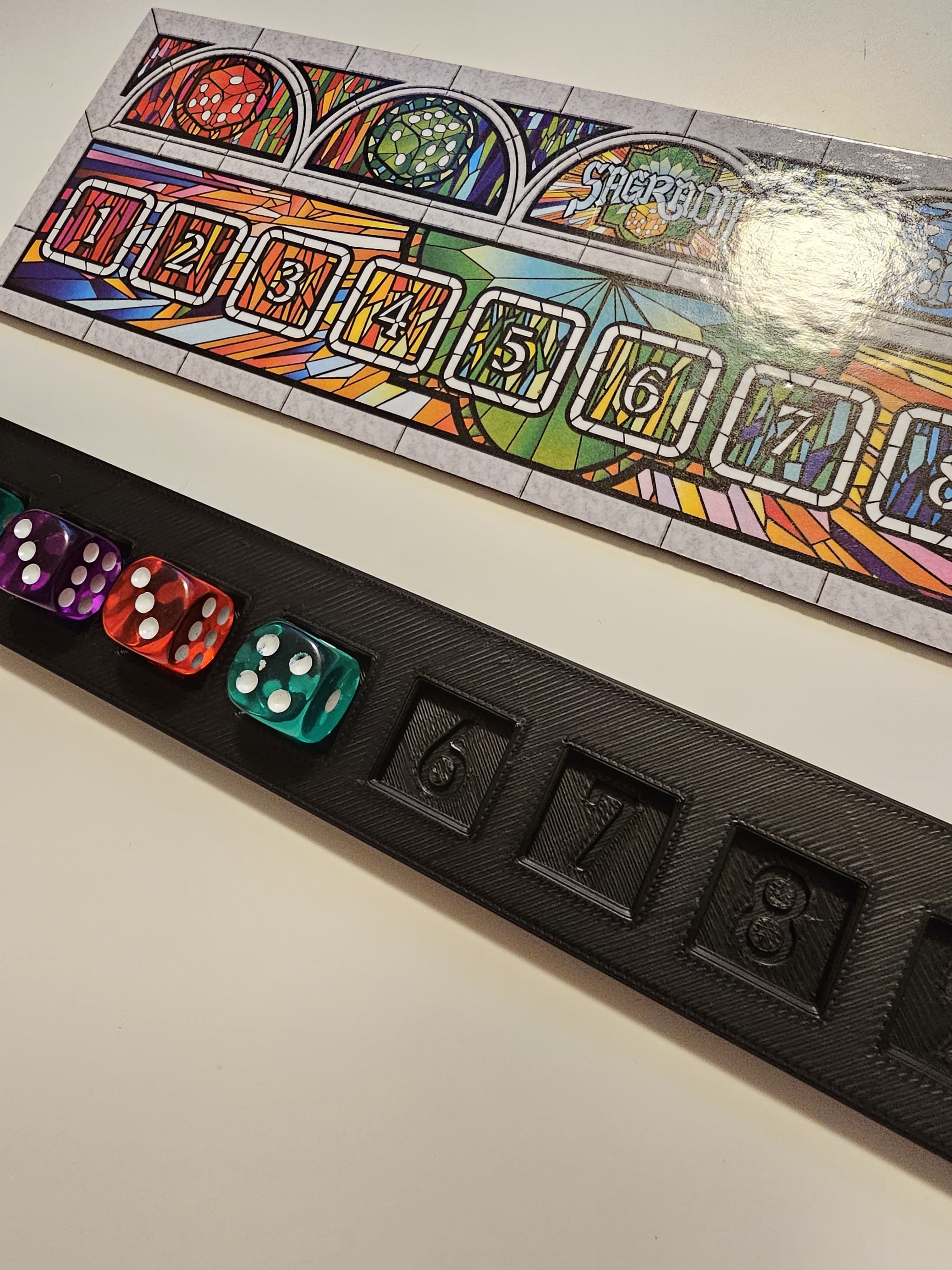 Round tracker (for Sagrada the board game)