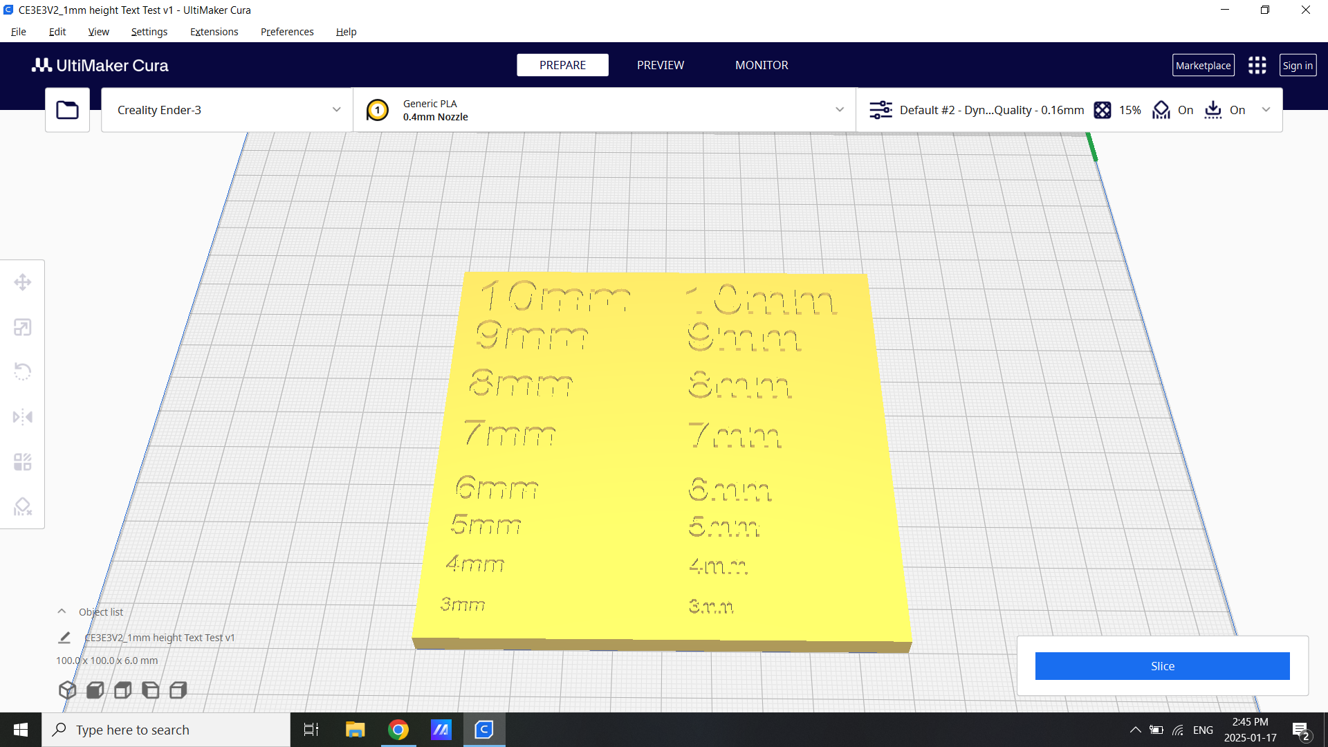 Text Test