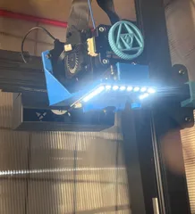 SV07 LED bracket with M3 screw holes