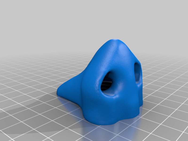 Miniatura 6 do modelo 3D Nose Toothpaste Cap
