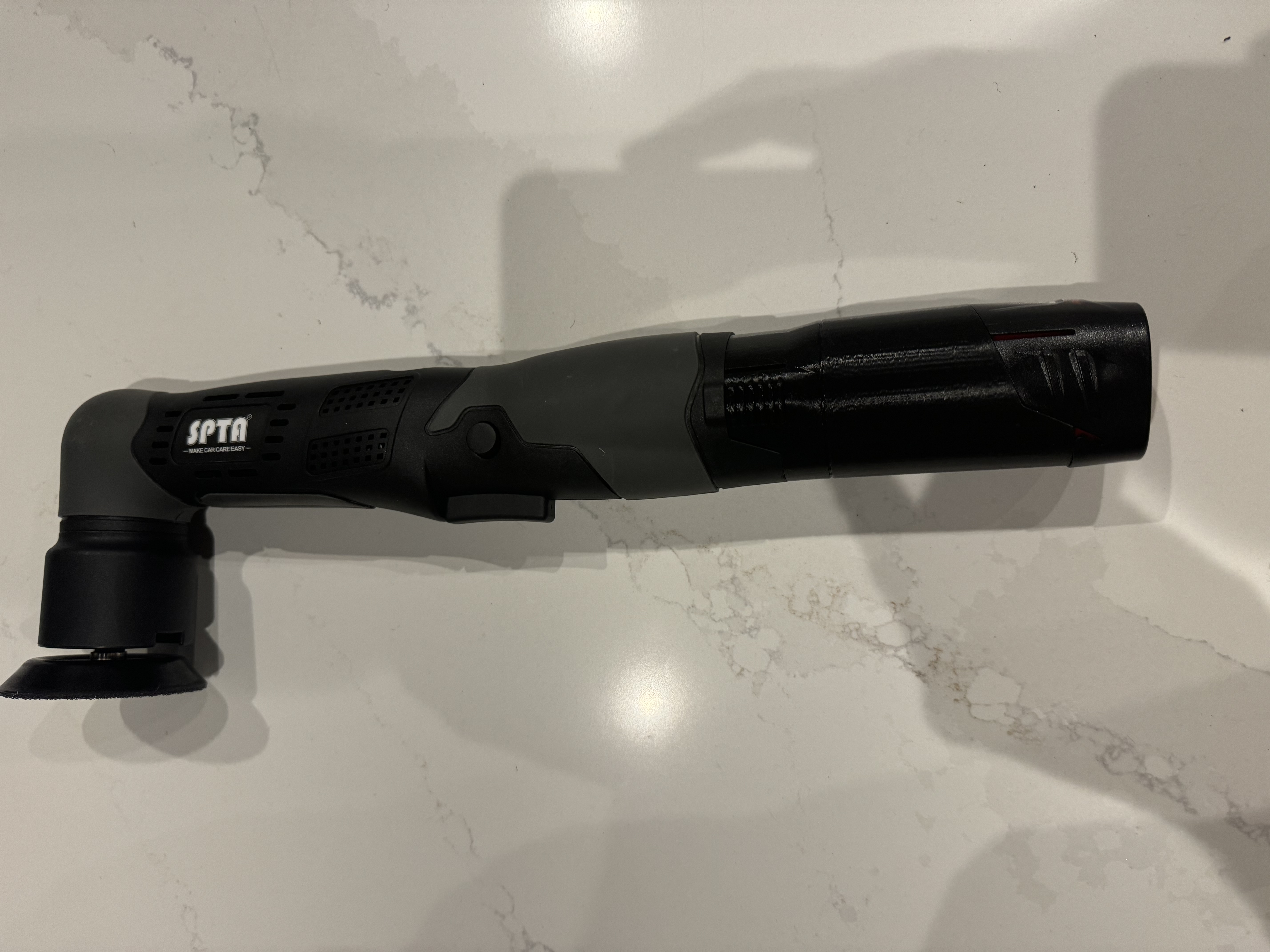 Milwaukee M12 battery adapter for SPTA Cordless Mini Polisher
