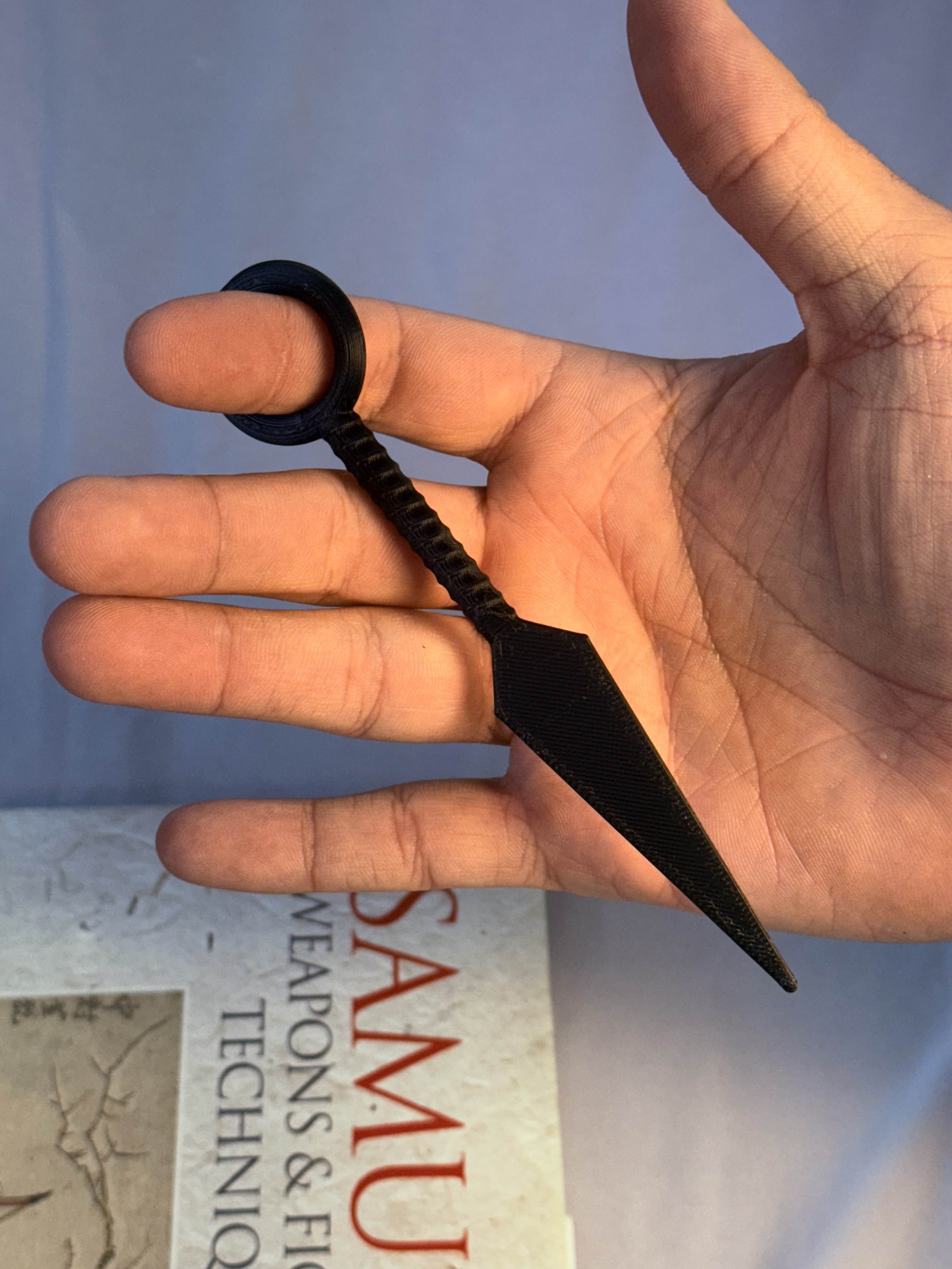 Spinning Kunai Knife Bookmark