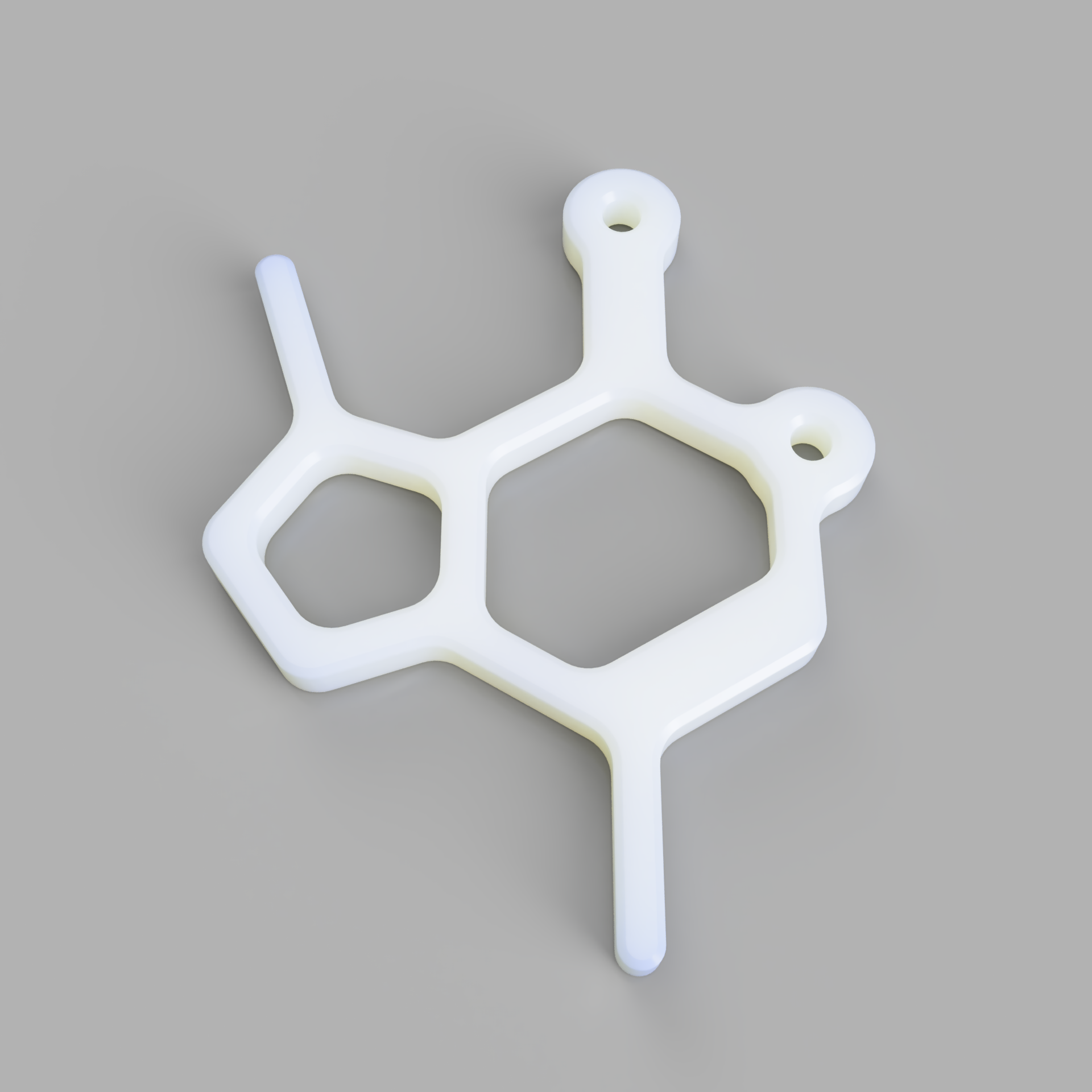 Nepetalactone(Catnip) Meowlecule Keychain