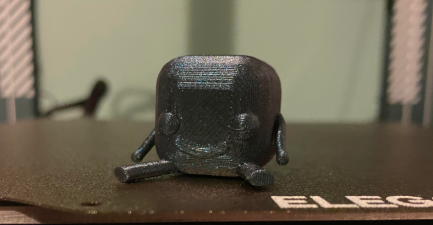 Little cube guy - scale to minimum 500%