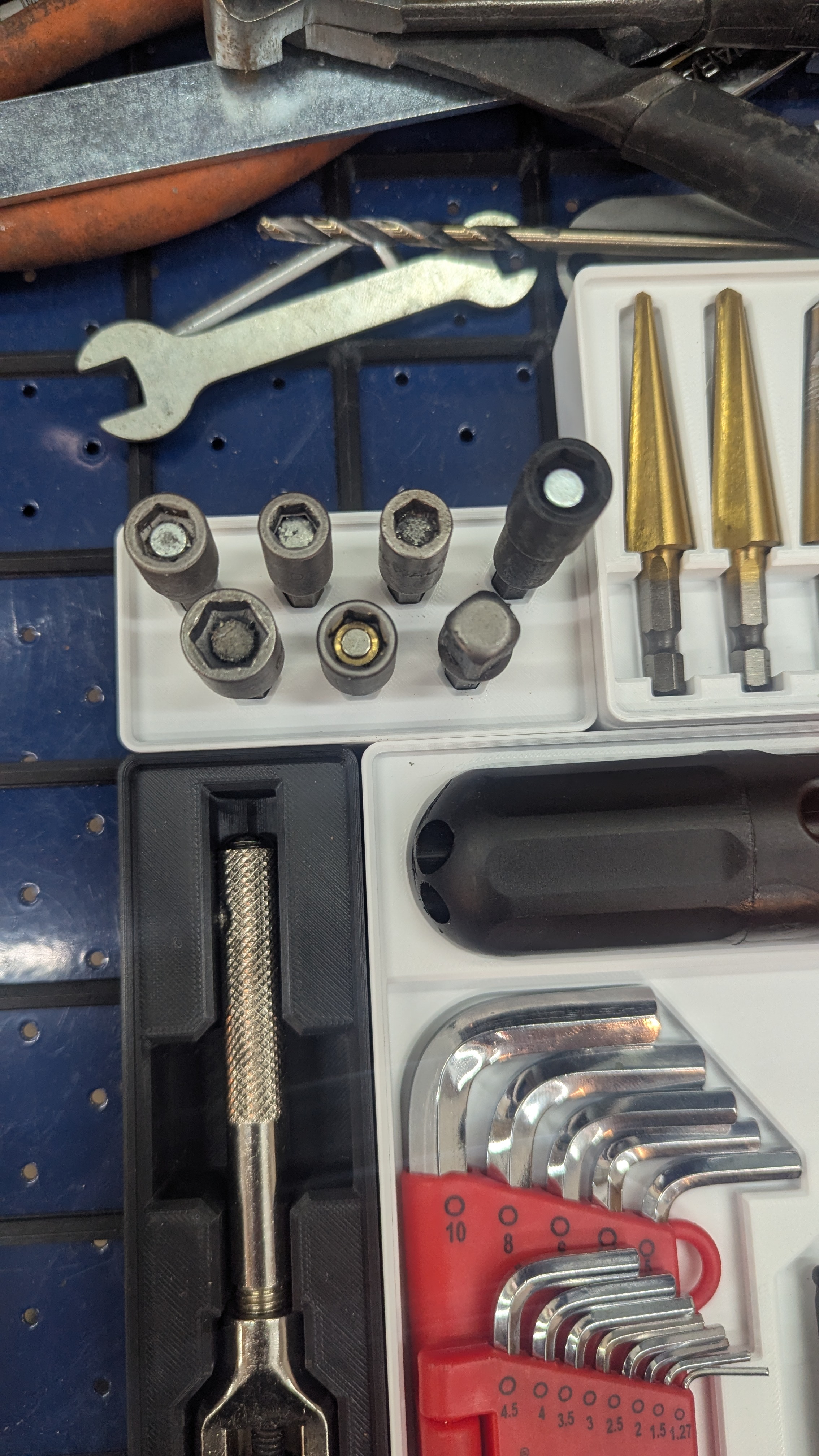 Miniatura 2 do modelo 3D Gridfinity Hex Bit Storage