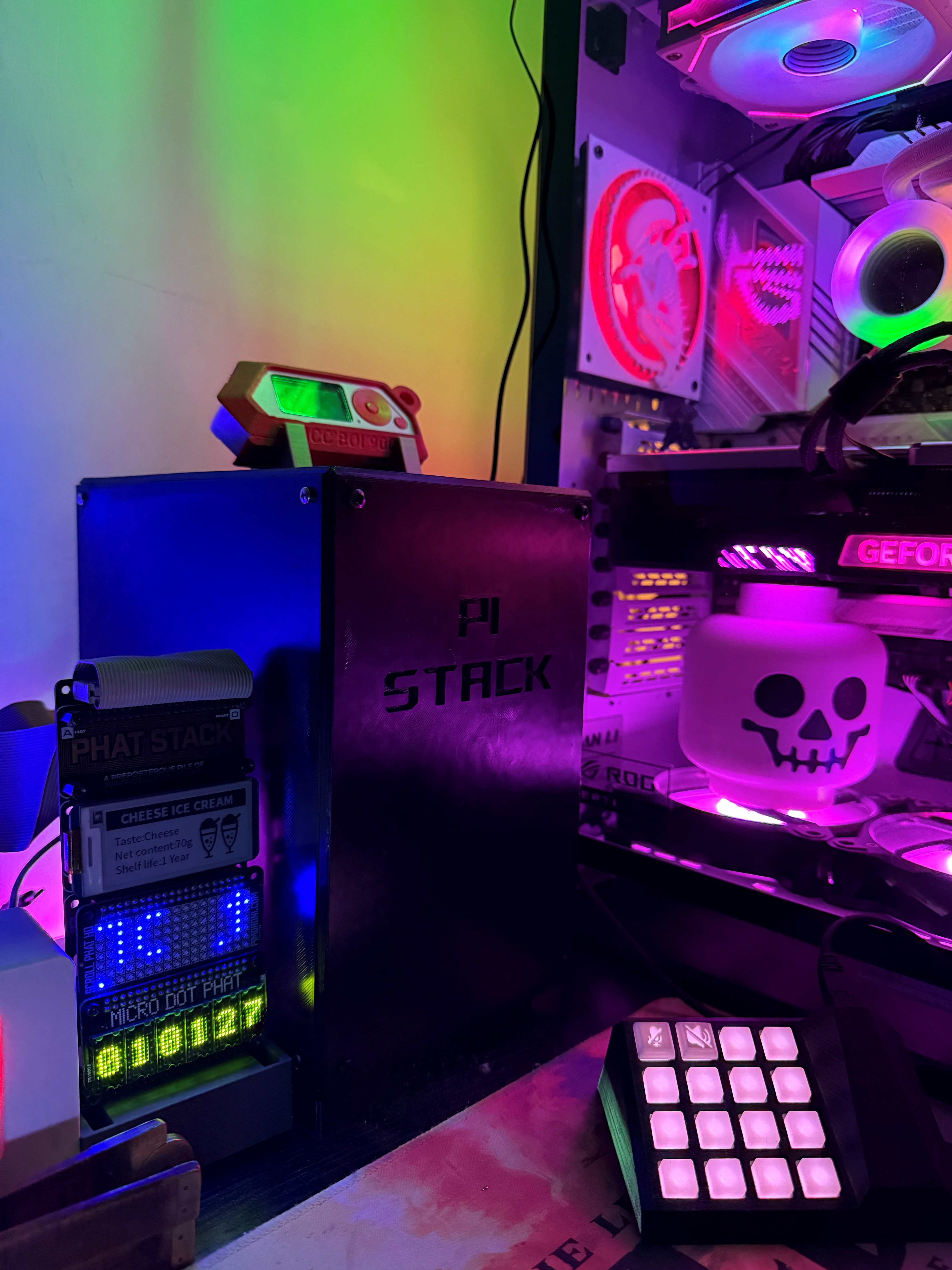 Pi Stack - A PC style case for Pi's and other things!
