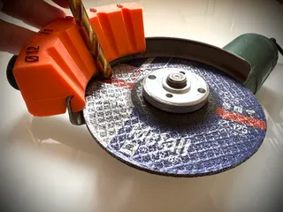 Drill sharpener for Bosch angle grinder