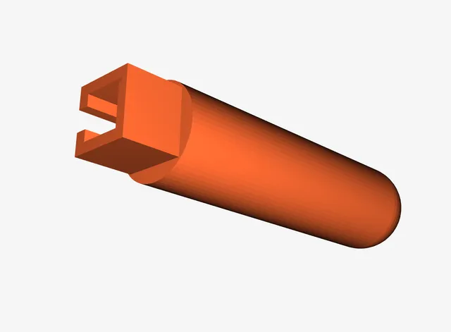 Mačkadlo na špunty na police do IKEA nábytku / Ikea shelves tool