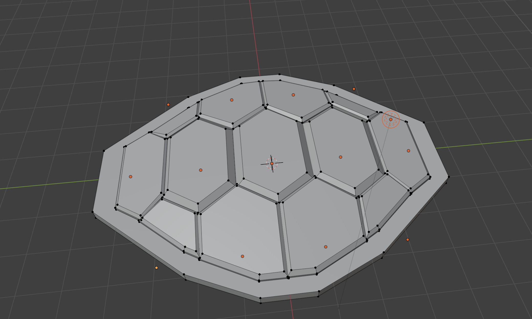Miniatura 4 do modelo 3D Turtle Shell Clay Stamp