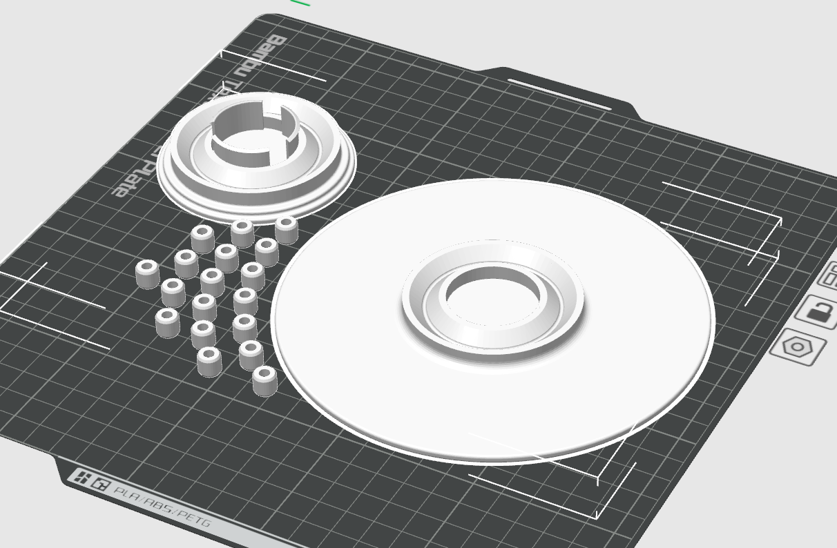 Miniatura 3 do modelo 3D Working Parametric Turntable