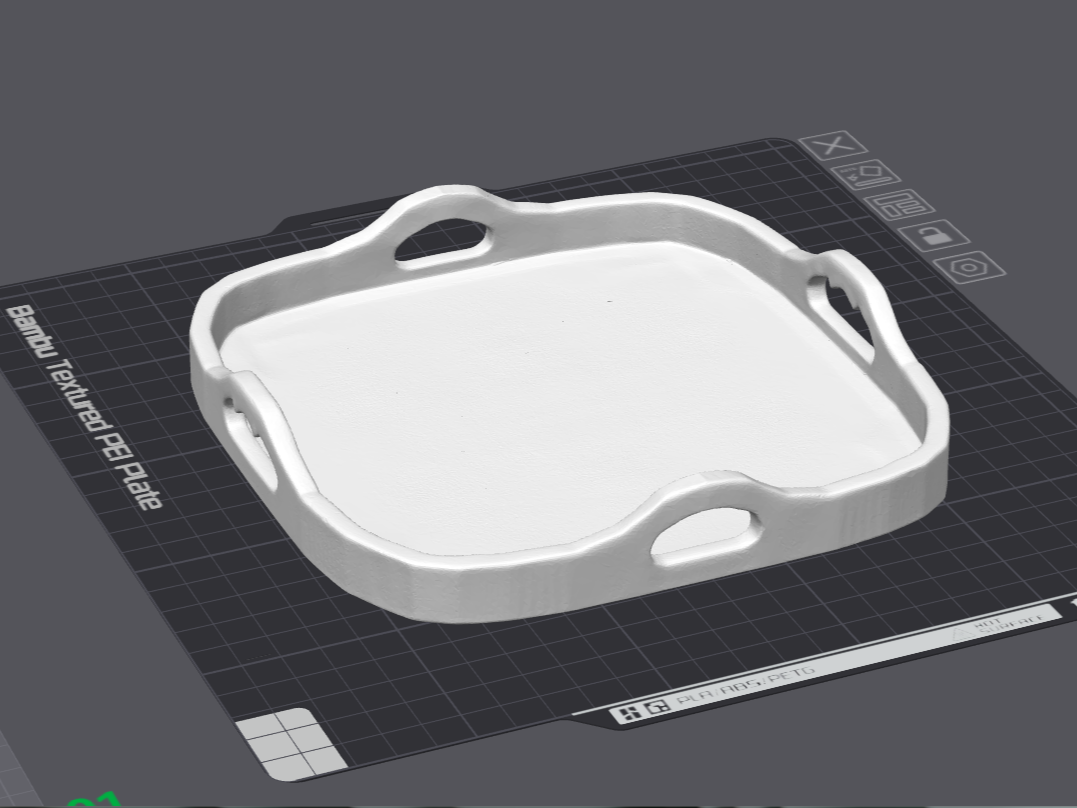Trays With Handles (Rounded Square and Rectangular) — miniatura 2