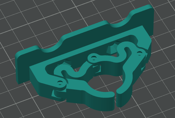 GOEWS Closing Latch 3D model thumbnail