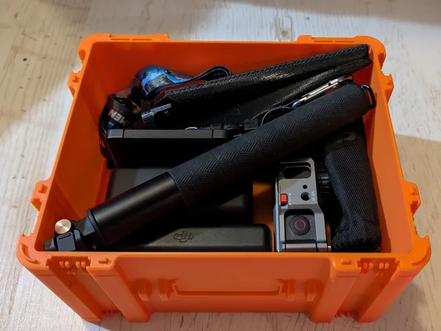 DJI Osmo Action 4 & accessories Gridfinity insert