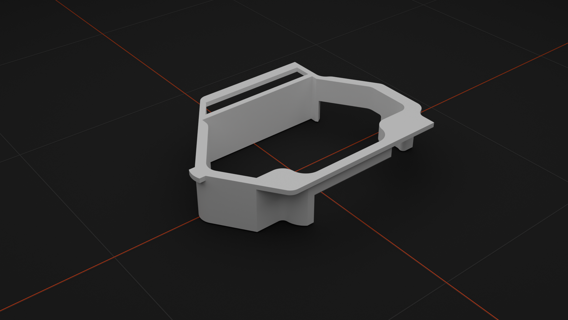 Flipper Insert for silicone case with carabiner mount