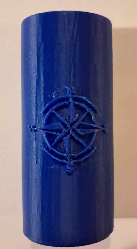 COMPASS ROSE LIGHTER SLEEVE FOR BIC LIGHTERS