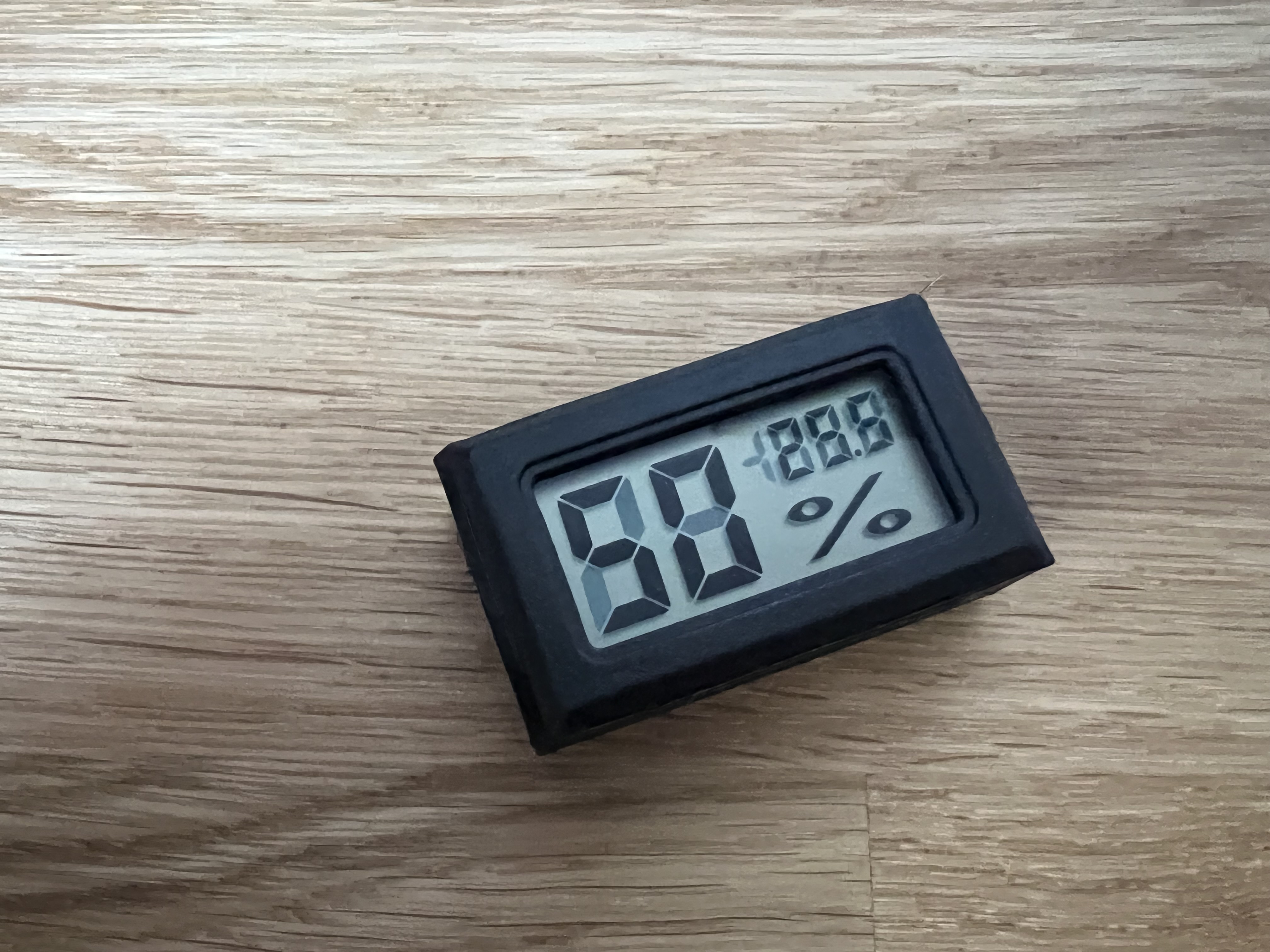 Kryt na Panelový teploměr a vlhkoměr LCD / Cover for Panel Thermometer ...