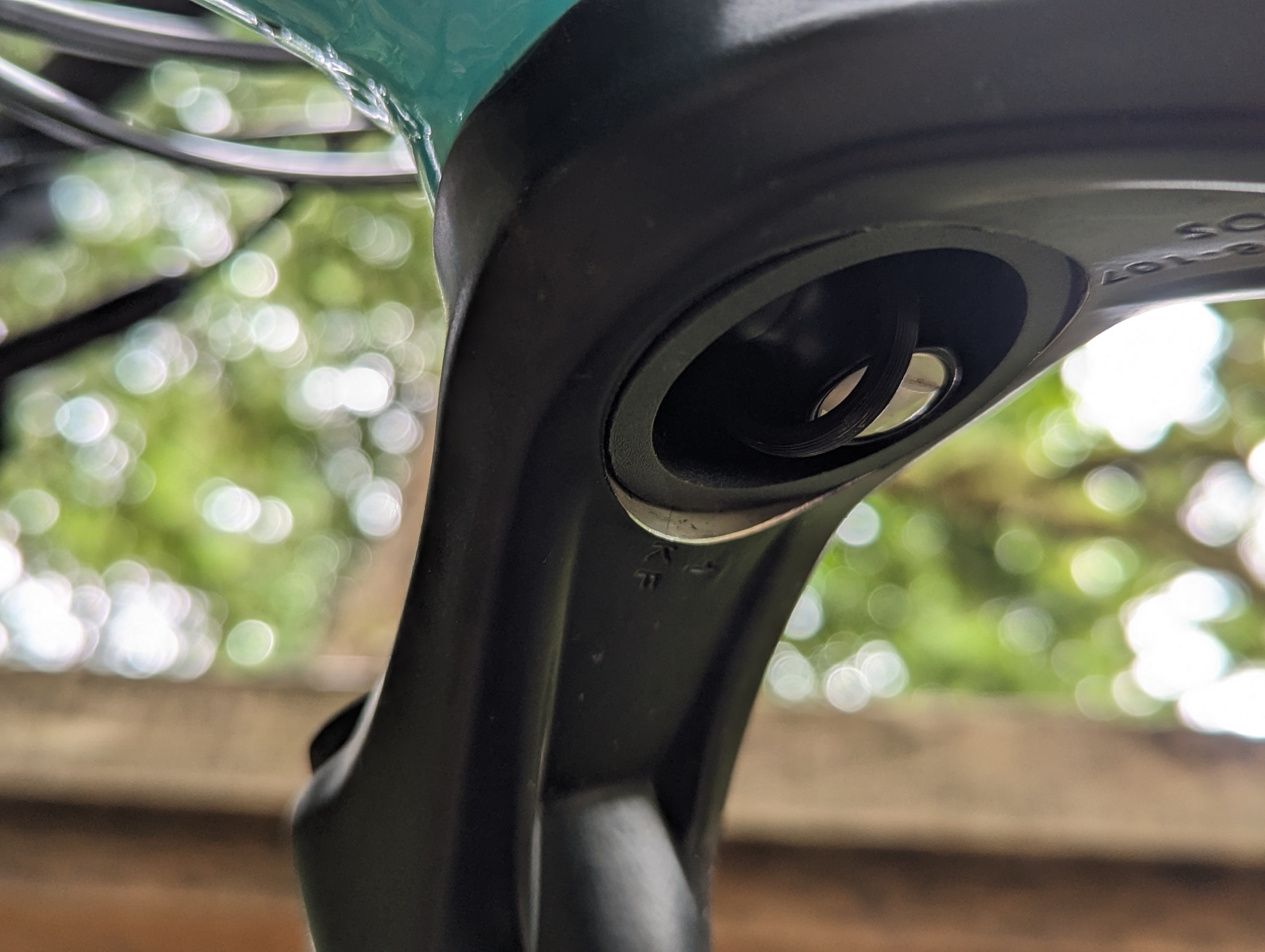 CO2 Inflator Carrier for RockShox Recon Steer Tubes