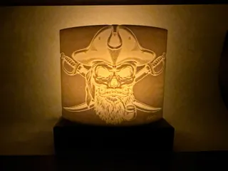 Pirate lamp