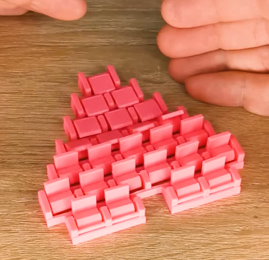 Heart domino