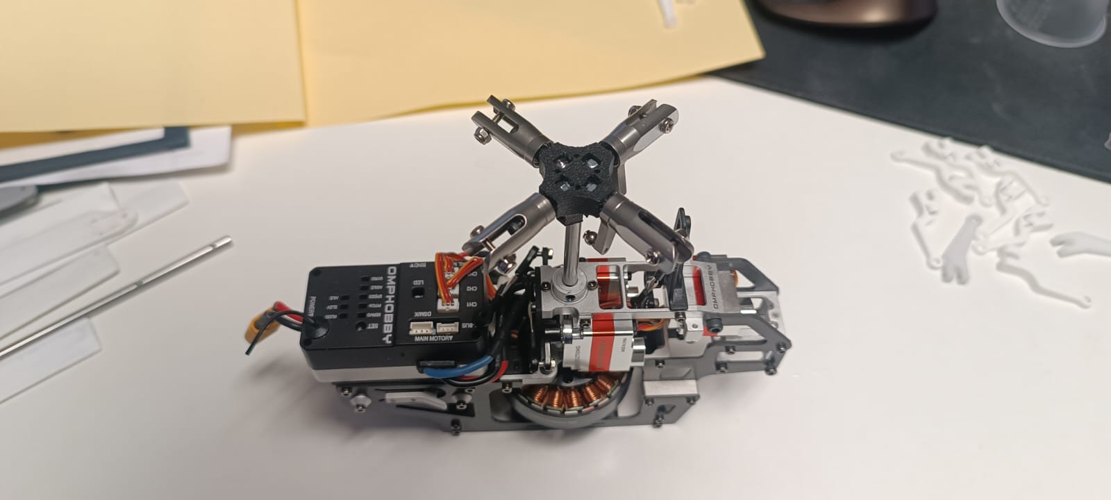 4 Blade Helicopter Rotorhead Center Hub