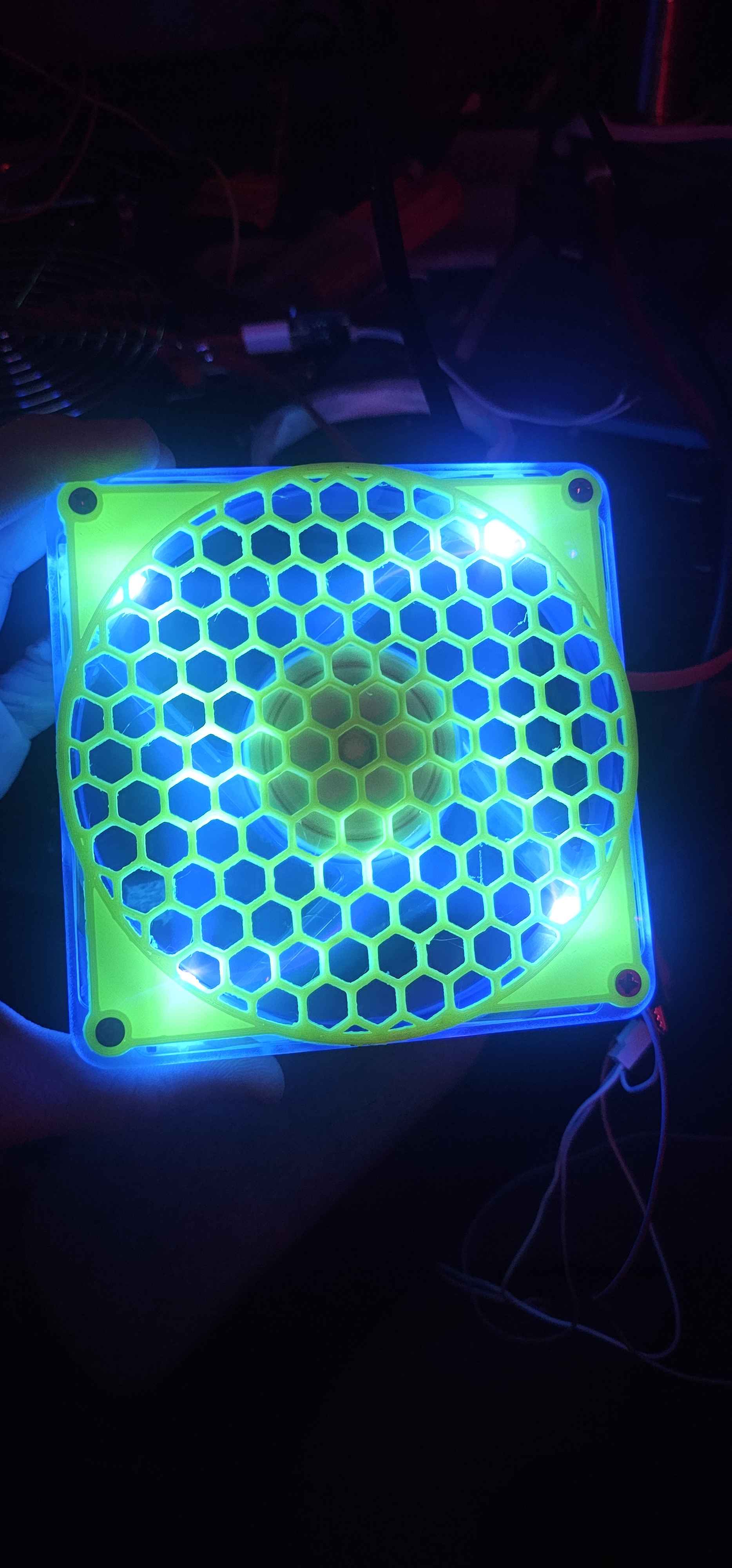 120mm fan grill