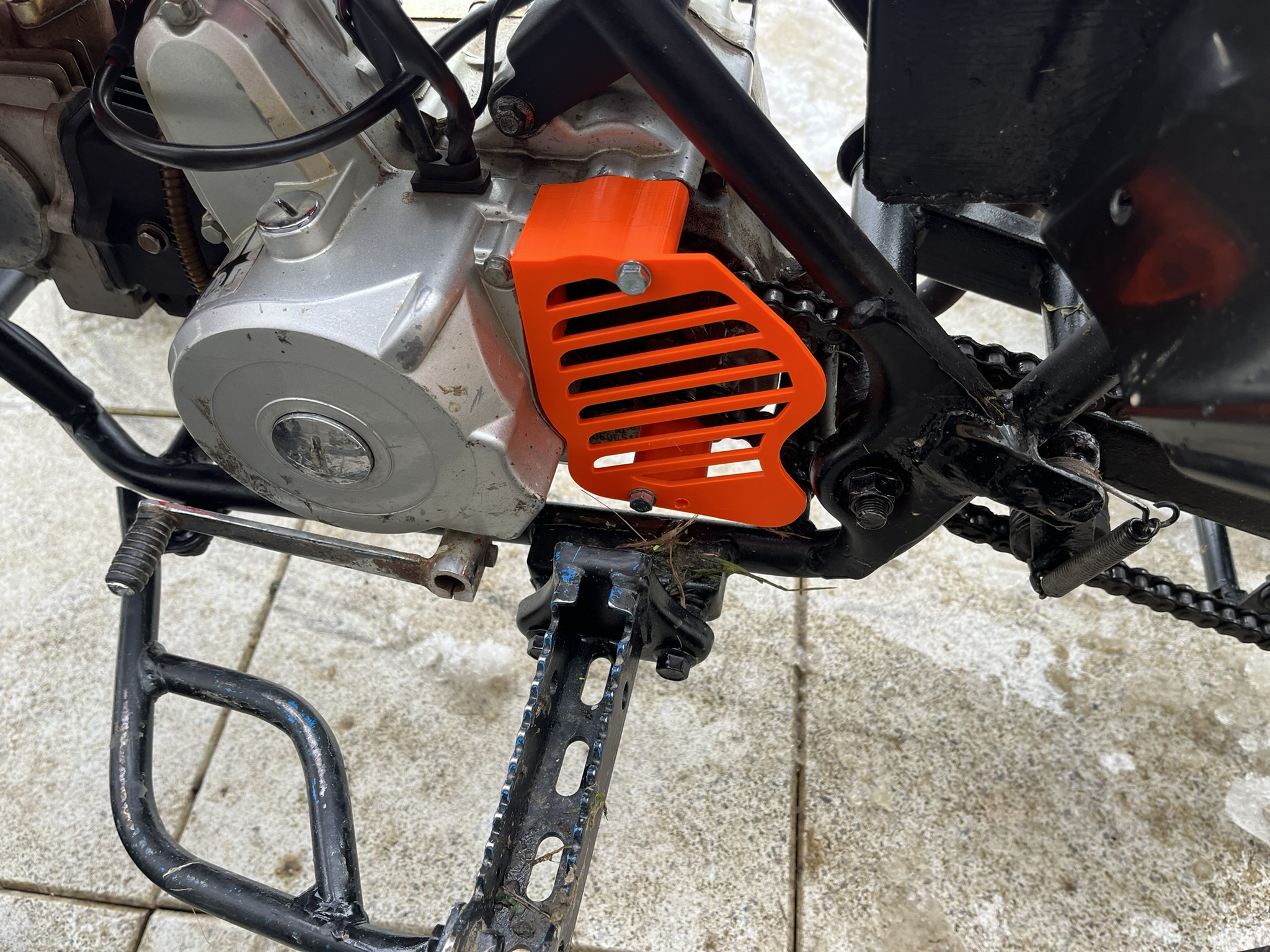 Quad ATV chain cover