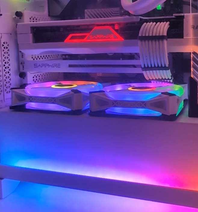 4000D/X 2.5" SSD tray to 120mm fan adapter