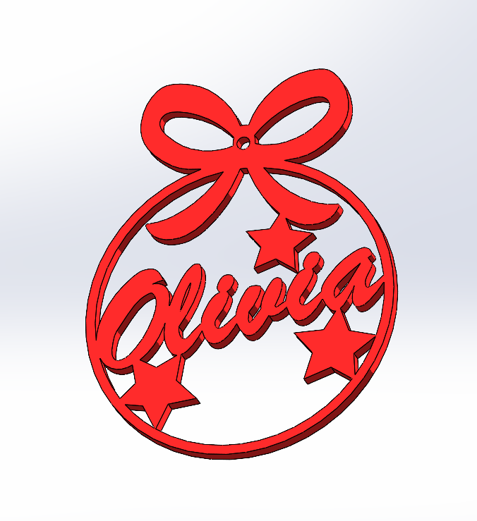 Bola de navidad Olivia