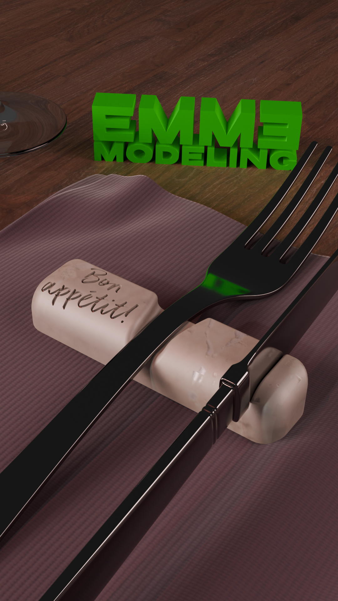 Bon Appétit - Elegant Cutlery Holder for Forks, Knives, and Spoons