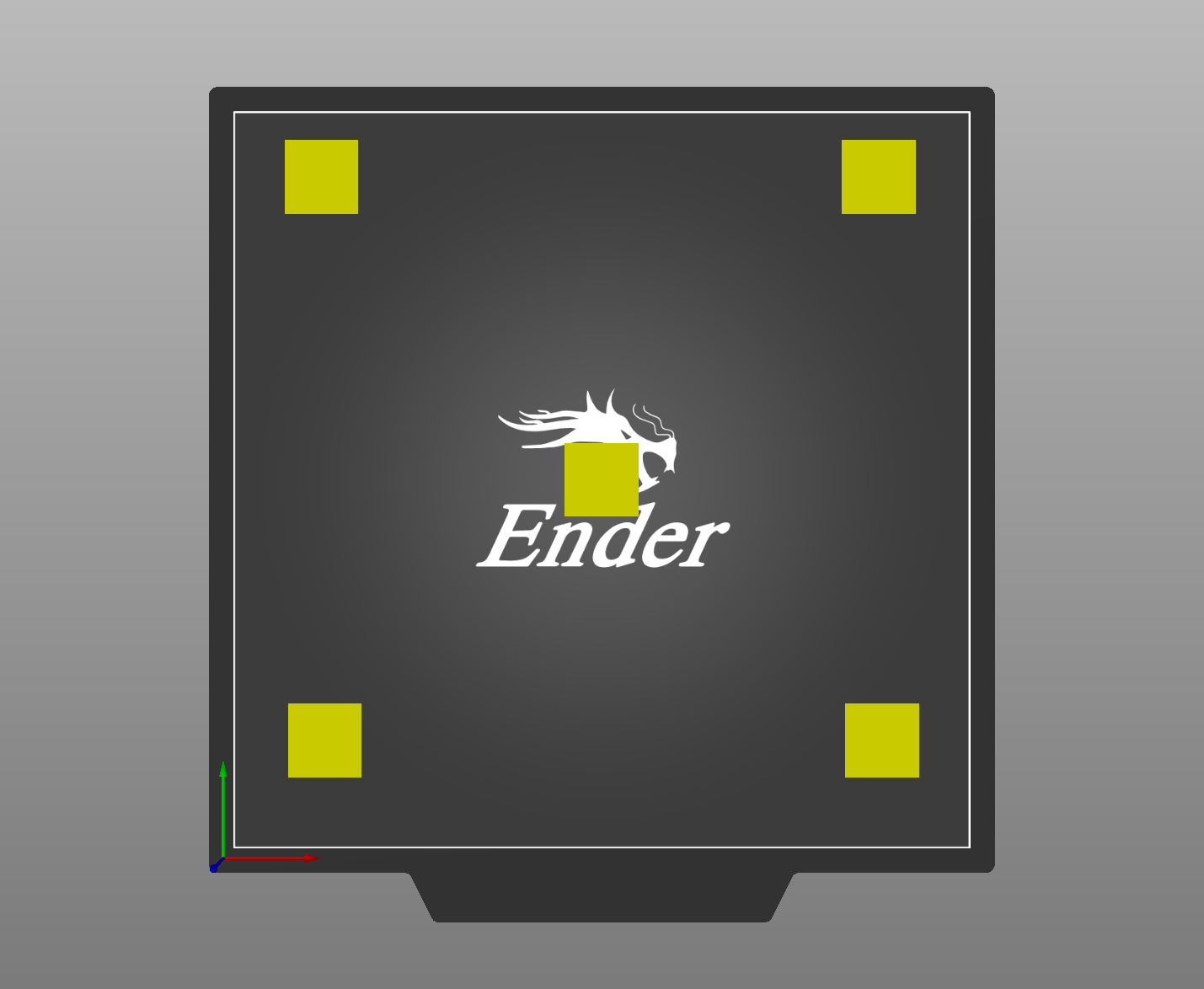 Ender 3 Pro bed level test