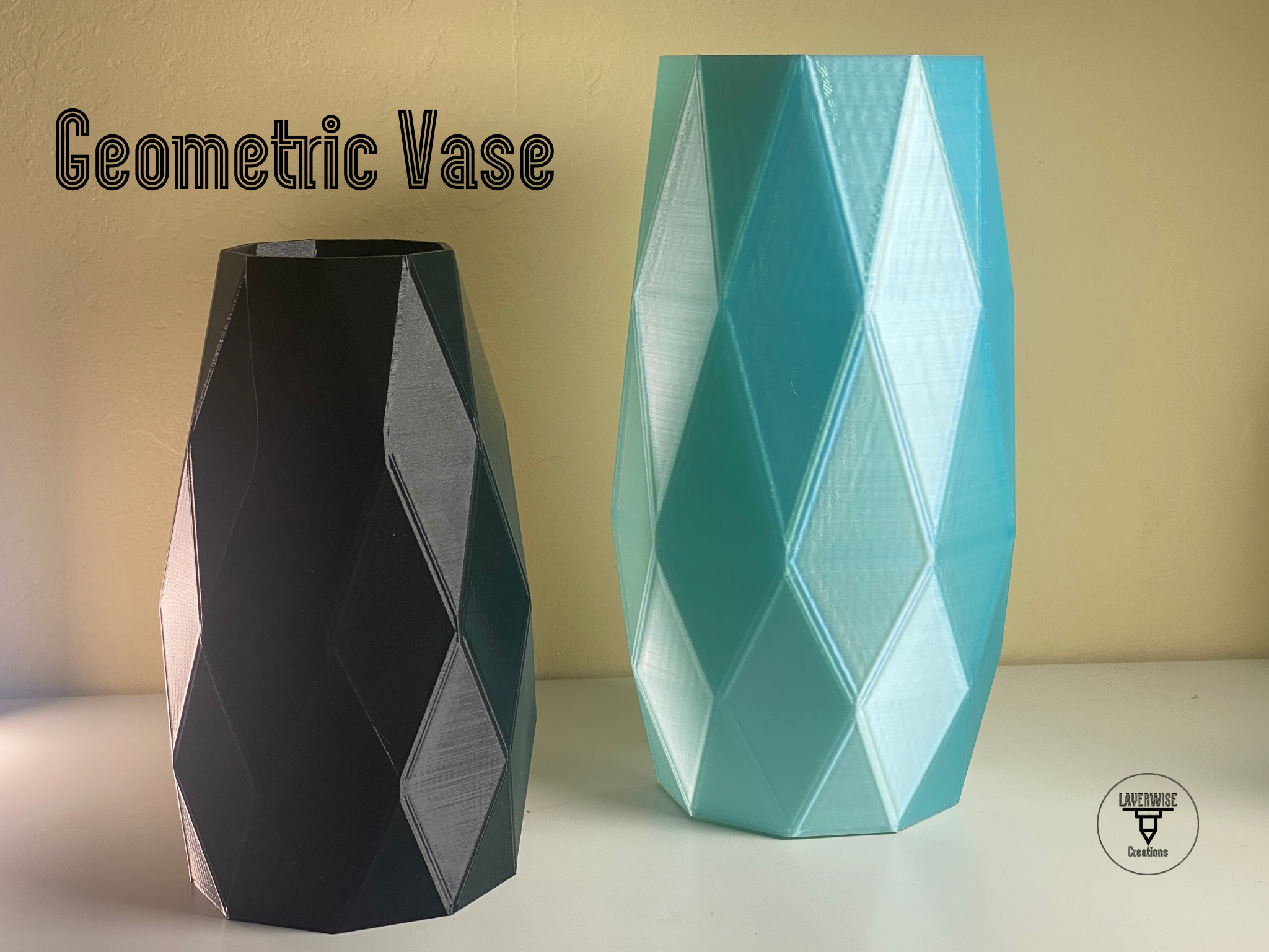 Geometric Vase - 2 models