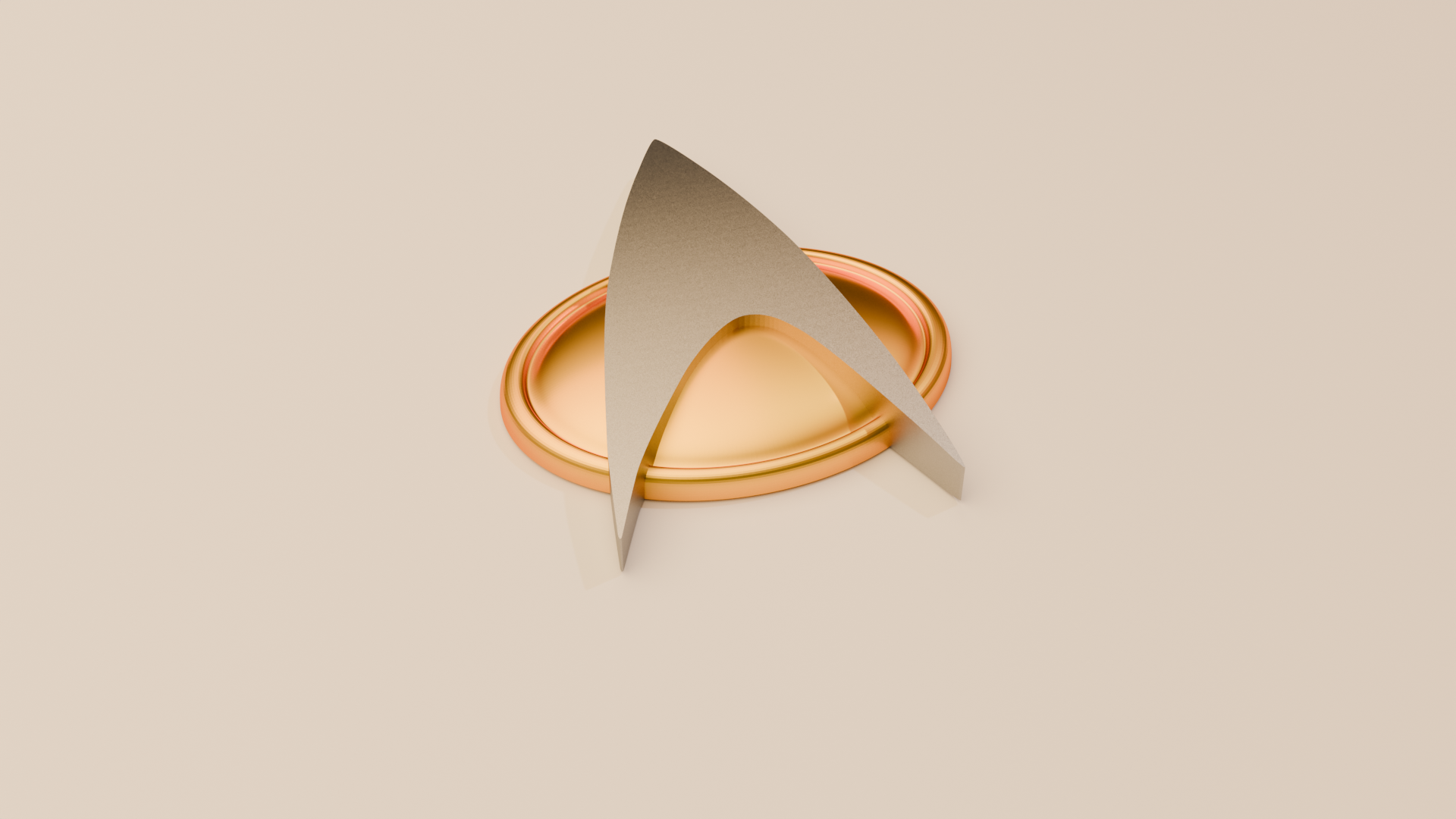 Star Trek TNG Combadge