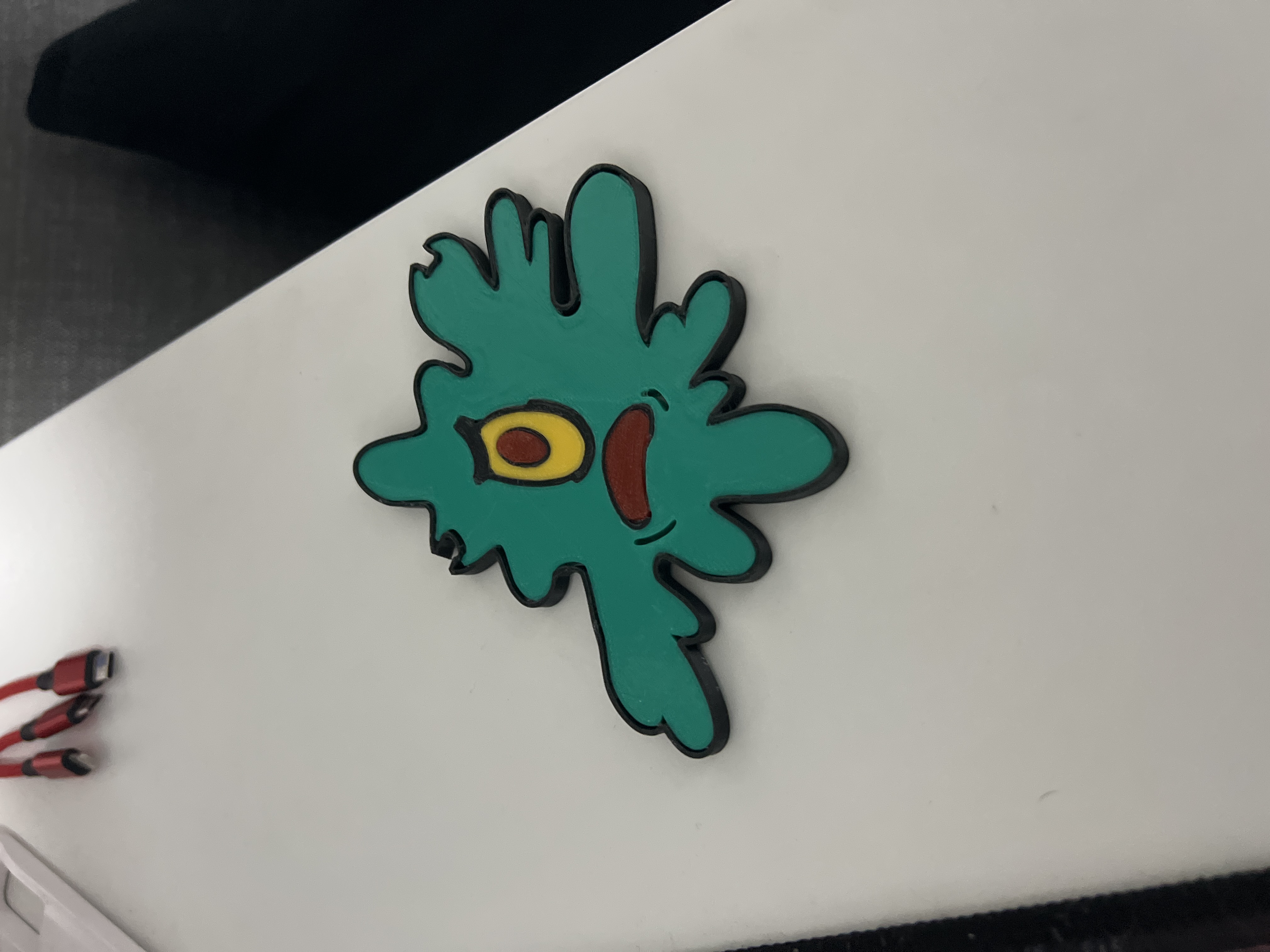 Smashed Plankton coaster
