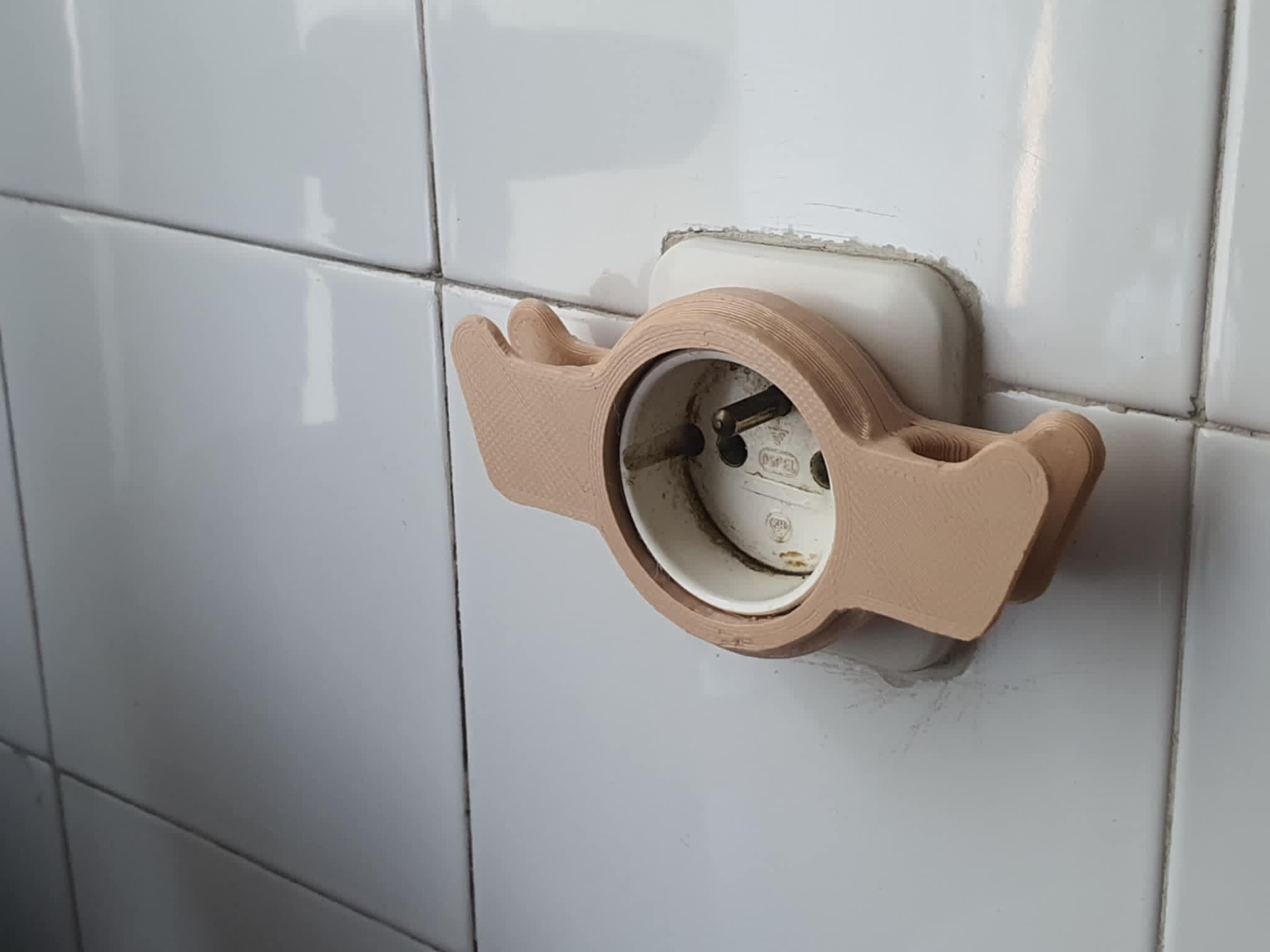 Round socket cable organizer 45mm