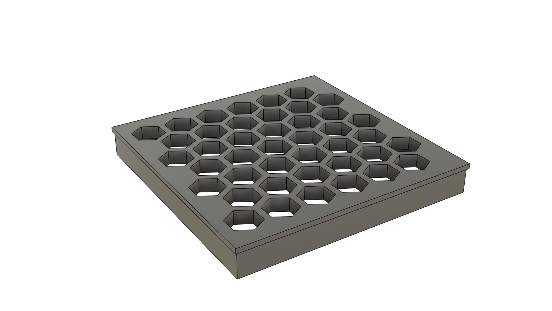 Kryt sprchového odtoku / Shower drain cover.
