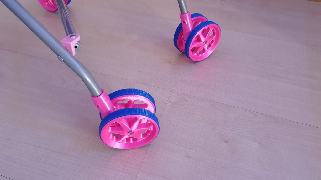 HABA  Doll buggy Tuning - new Wheels — miniatura 4
