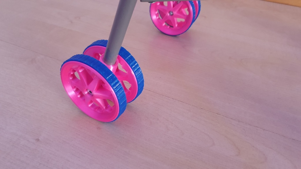 HABA  Doll buggy Tuning - new Wheels — miniatura 5