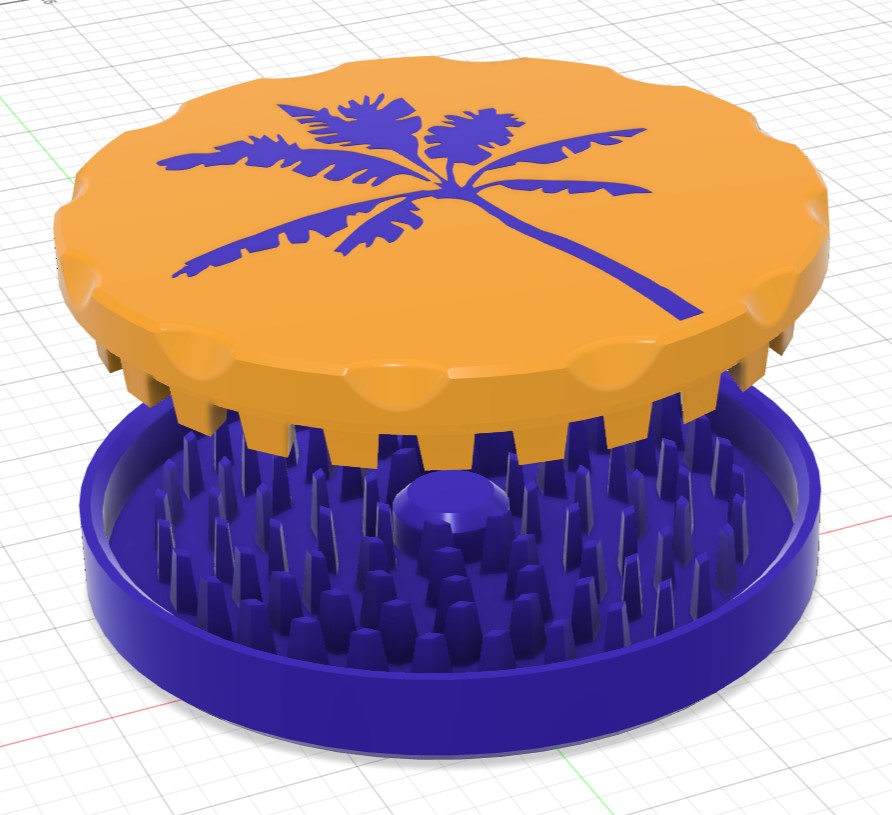Weed Grinder XXL Large herb crusher