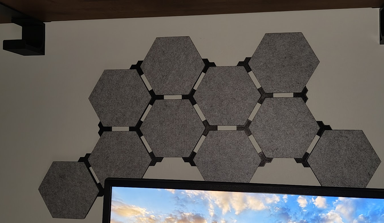 Modular Hexagon Wall Panels