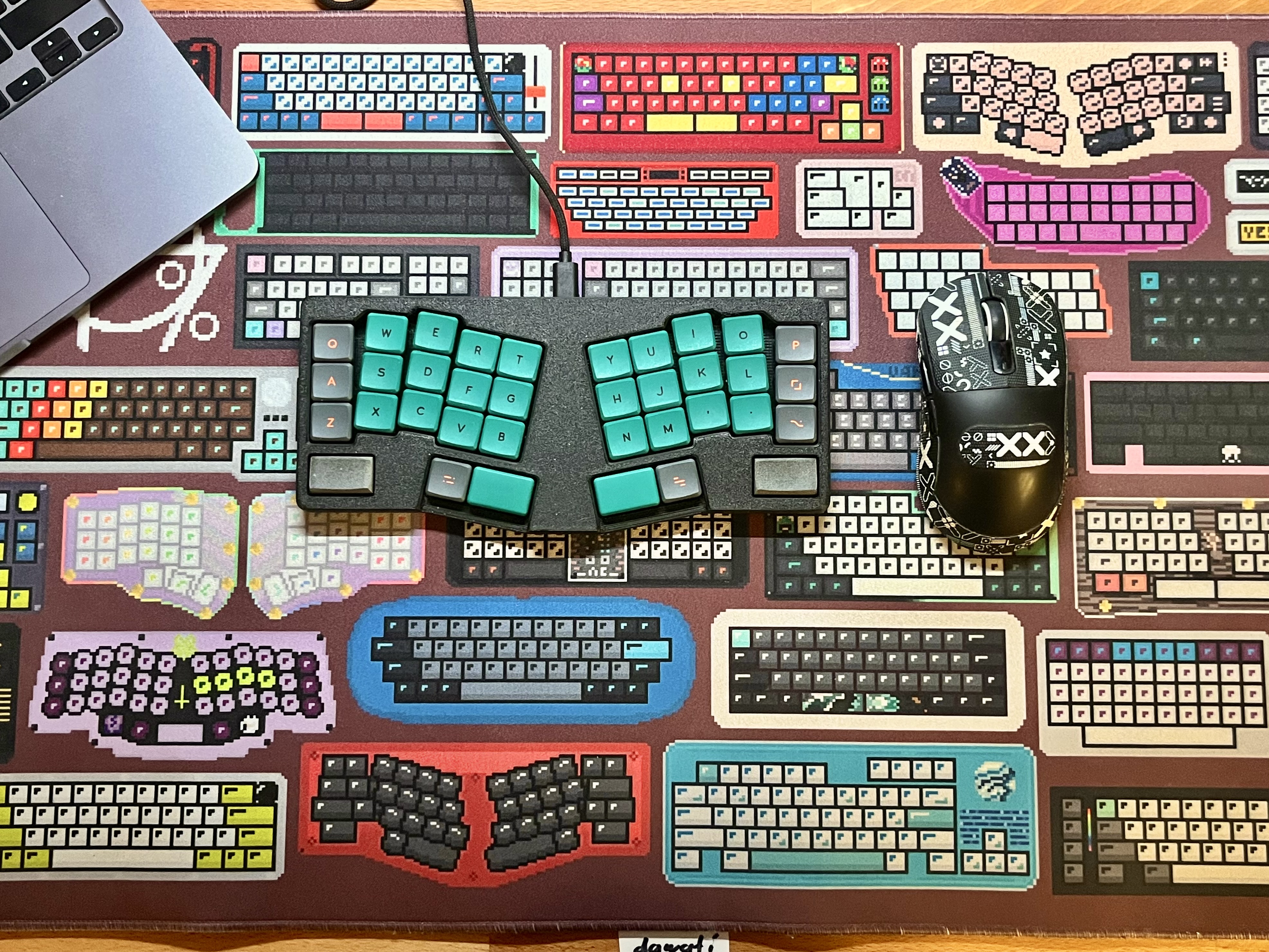 Endgame by Oldman with fixed angle and thumb cutouts