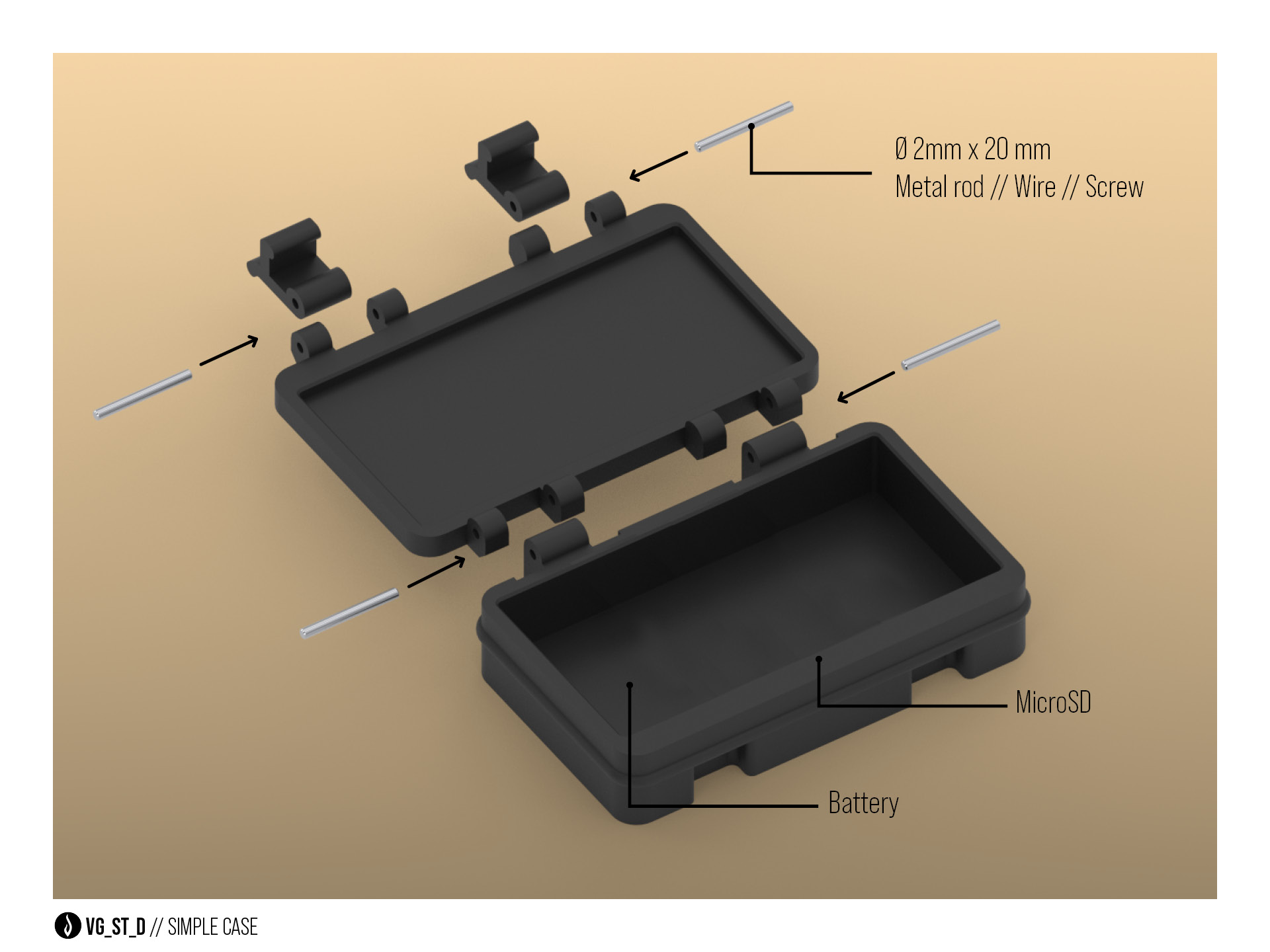 Miniatura 5 do modelo 3D Simple Box