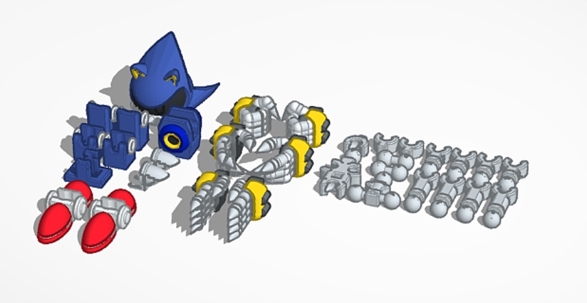 mini 13 metal sonic