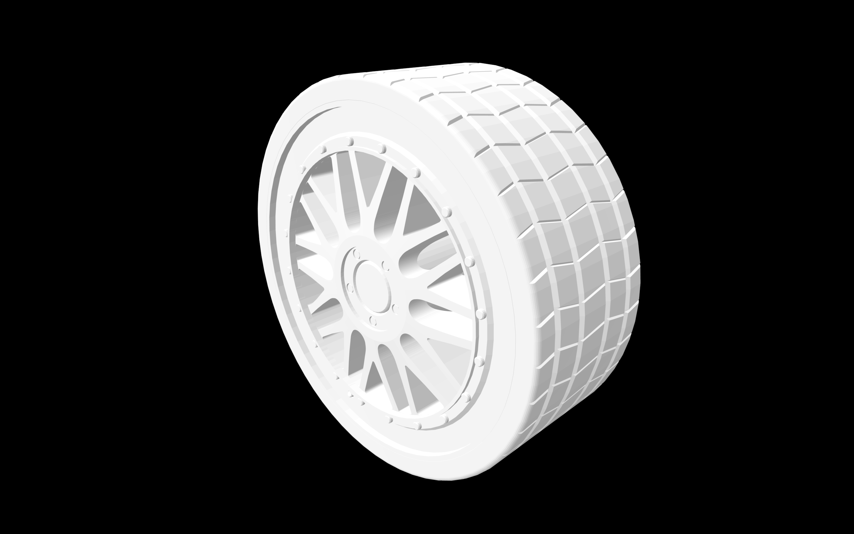 Wheel and tyre