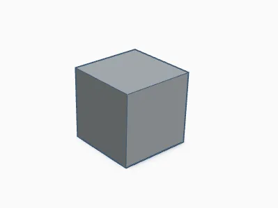 20x20 simple cube