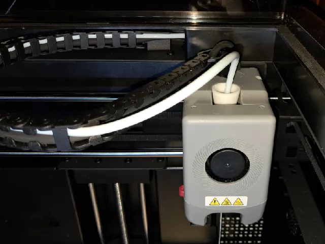 Flashforge Adventure 5M pro, Filament load guide